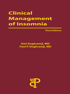 cover image of Clinical Management of Insomnia